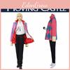 Howl's Moving Castle Hauru Cosplay Costume Coat Suit Halloween Party Outfit
