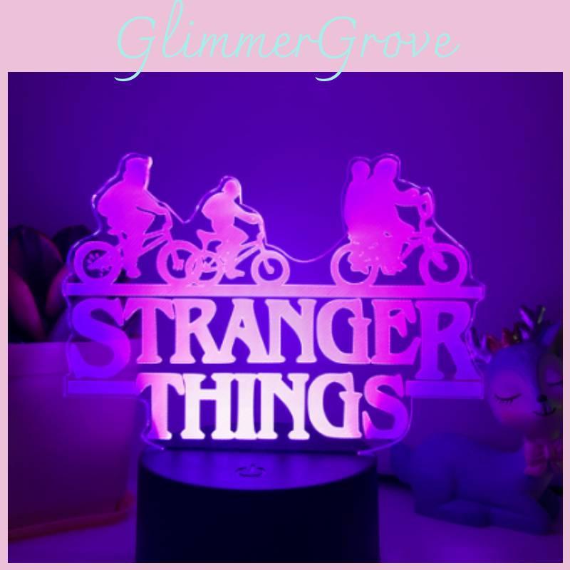 Night Illusion Light Lamp With 16 Color For Kids Bedroom Decor