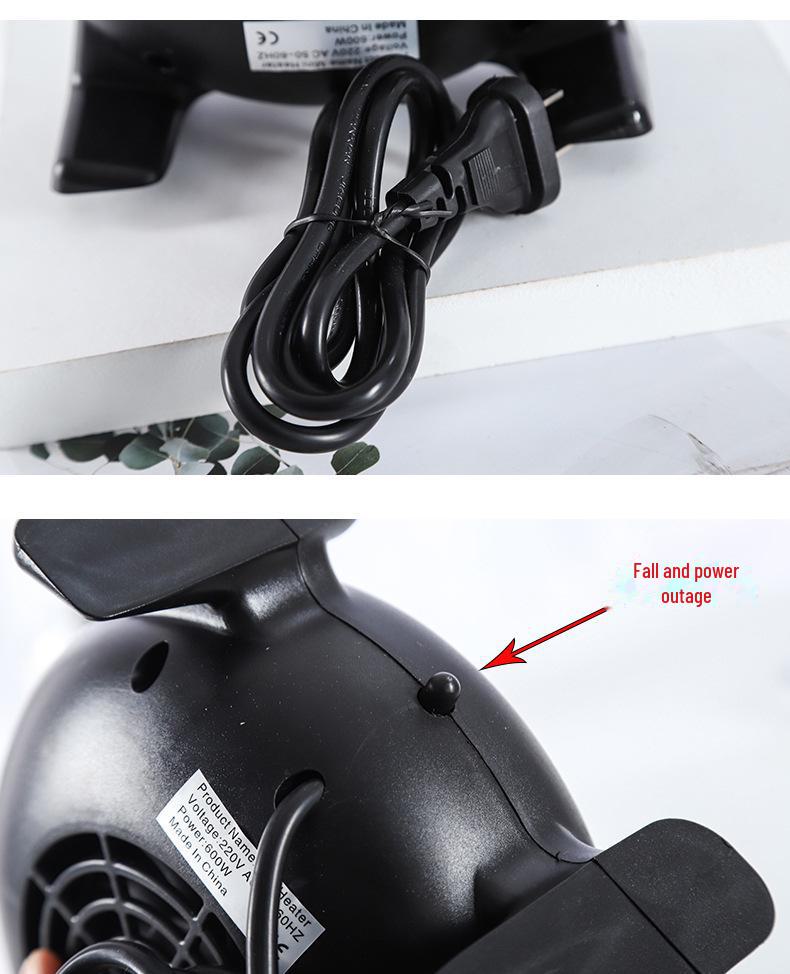 Mini Încălzitor Portabil de Birou Compact pentru Acasă și Birou