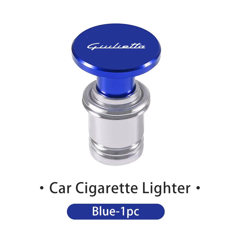 2026 Hot Sticker For Alfa Romeo Universal Car Aluminum Eject Button Cigarette Lighter Cover Giulietta 940 2010-2014 2015 2016 20