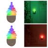 Night Light Christmas Tree Shape Projection 3D Effect Energy-saving Plug-Play LED Nightlight Holiday Decor
