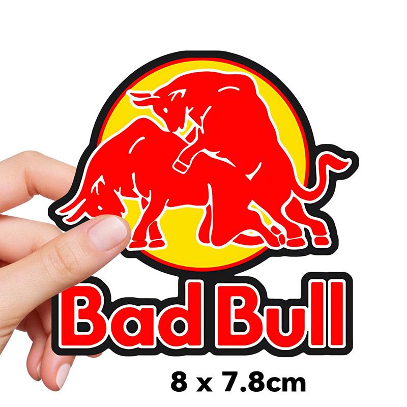 Red Bull Red Bull Car Motorcycle Stickers Covering Scratches On the Desktop, Luggage Box, and Computer Case - Red Bull Funny Stickers