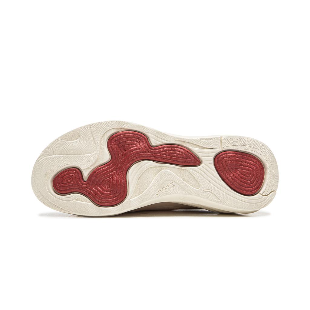 Li Ning SOFT GO 2 WNTR Cushioning Slip Resistant Abrasion Resistant Support Rebound Low top Casual Shoes Women's Gray AGLV068-12