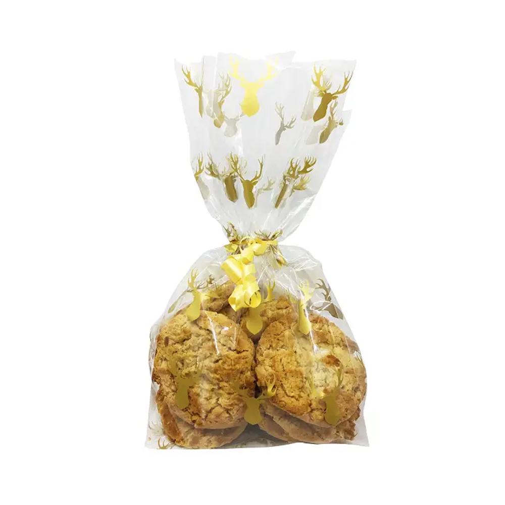 Anniversary House Bopp Cellophane Christmas Party Bags (Pack of 20)