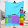 Numberblocks Blanket Comfortable Perfect for Sofa Bed Couch for All Occasions Stylish Decor Ideal Gift For Birthday Valentine'S Day