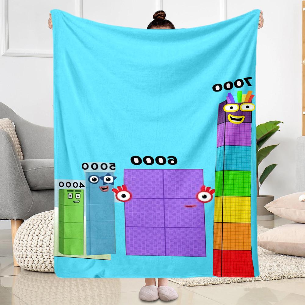 Numberblocks Blanket Comfortable Perfect for Sofa Bed Couch for All Occasions Stylish Decor Ideal Gift For Birthday Valentine'S Day