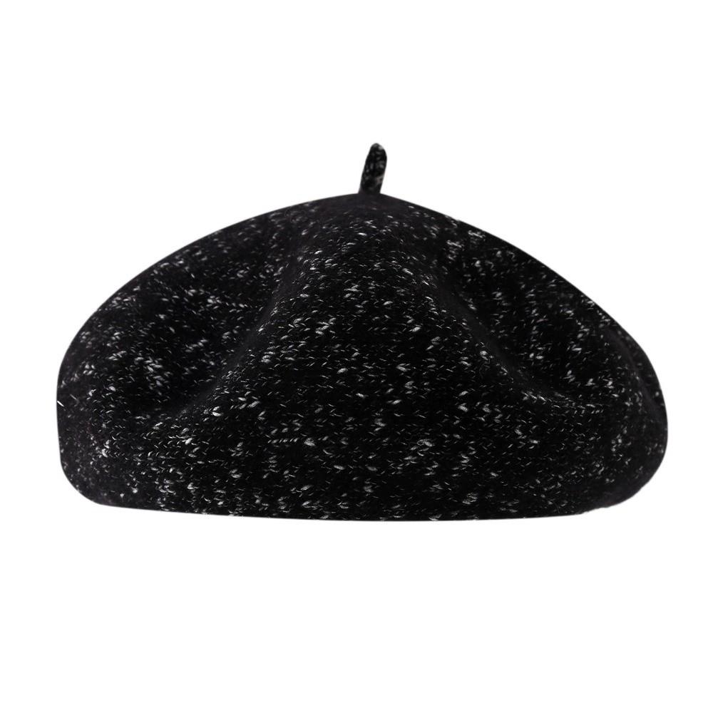 Knitted Women Berets Keep Warm British Beanie Hat Fashion Artist Hat Ladies