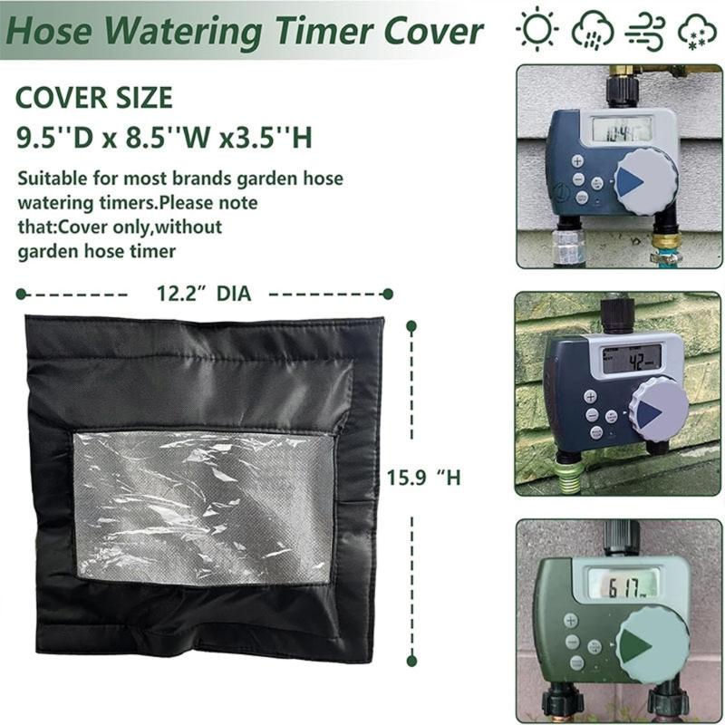 Durability Polyester Timers Protectors Full Enclosures Design For Irrigation Systems Transparents Front Panel