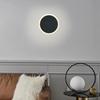 Contemporary Circular Wall Sconce with Adjustable Brightness for Home Decor