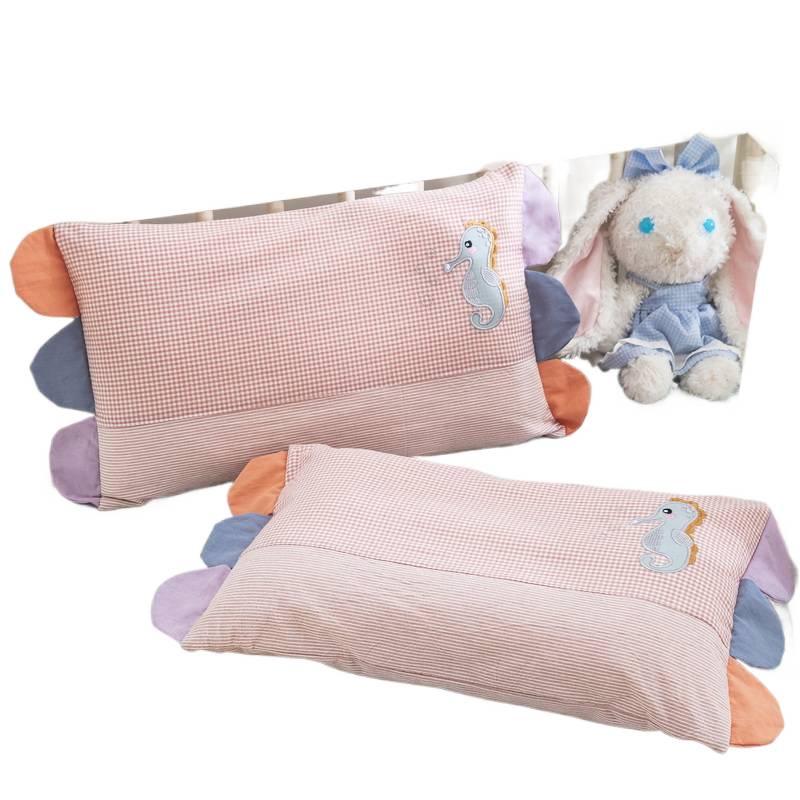 Pure Cotton Cartoon Pillowcase for Kids - Cute Zipper Cover for Boys & Girls