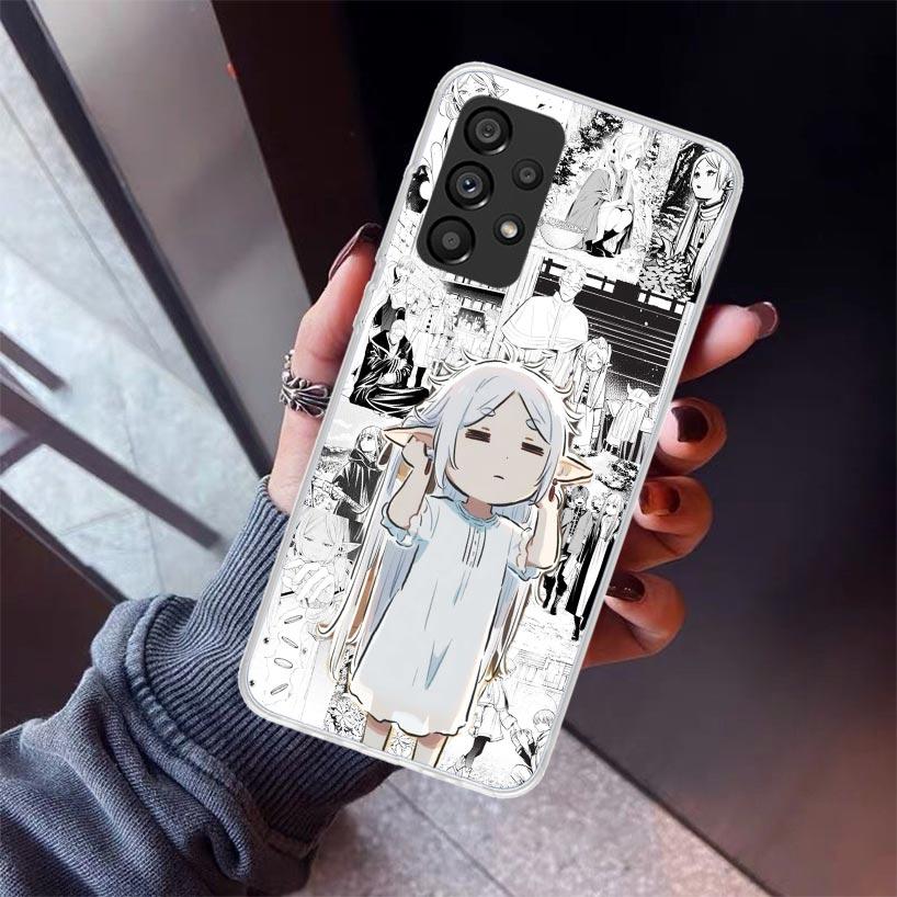 Frieren Beyond Journeys End Phone Case For Samsung Galaxy A52 A51 A50S A32 A22 A12 A02S A72 A71 A31 A70 A30S Note 20 Ultra 10 Pl