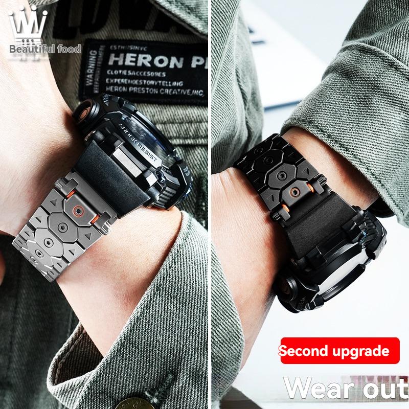 GWF-D1000 Modified Stainless Steel Strap For Casio Sixth Generation Frogman 3445 GWF-D1000 Metal Stainless Steel Watch Chain