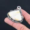 Birthday Gift For Her Natural Brecciated Mookaite Gemstone Pendant 925 Silver