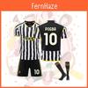 Maillot de Football Domicile Juventus Premium 2324 Avec Chaussettes Impression 10 Fibre de Polyester