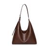 2025 New Women's Tote Bag Autumn Winter Genuine Leather Shoulder Bag Melad Commuter Underarm Bag