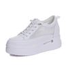 2026 Spring, Summer and Autumn Women's Shoes New Single Shoes Platform Muffin Inner Height Increase Casual Versatile Women's Shoes
