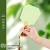Mini Runder Doppelseitiger Blanko Papierfächer für Handbemalte Aquarell Kalligraphie – Antiker Stil Kinder Personalisierbarer Fächer