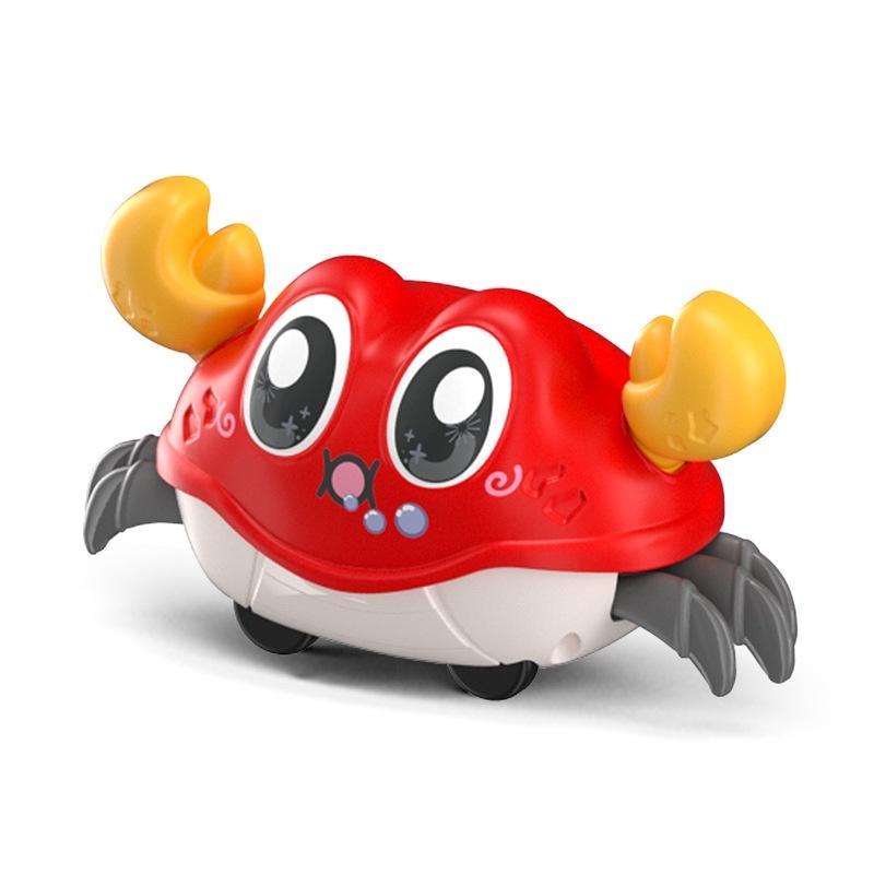 Unique Abs Material Double-turning Crawling Escape Crab Toy For Children