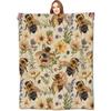 Books skeleton racks Printed Blanket for Sofa Bed Travel Camping Living Room Office Conditioning Blanket for All Seasons Gifts
