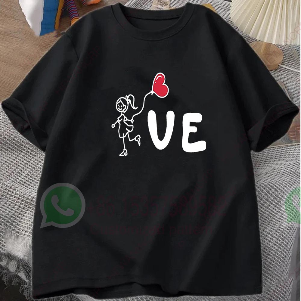 Funny Graphic Print Men TShirt Cotton Oneck shortsleeved Tee Casual Harajuku couple outfit Tshirts Tops Oversized streetwear