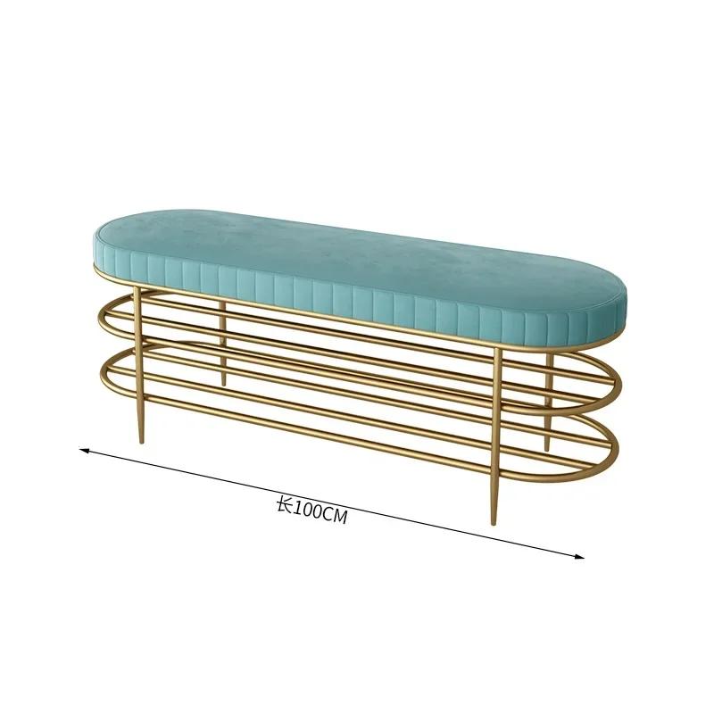 Shoe change stool home entrance door can sit-type wearing shoes stool shoe rack integrated simple and light luxury