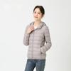 Light down jacket women's hooded new autumn and winter casual small white duck down warm and cold coat
