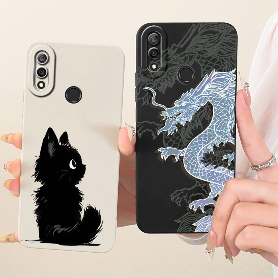 Casing For Huawei Y9 2019 Cover Luxury Fashion Cartoon Cute Funny Painted Silicone Phone Case For Huawei JKM-LX3 JKM-LX1 JKM-LX2