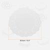 150/300pcs Lace Paper Doilies White Round/Oval/Rectangle Disposable Decorative Paper Placemats Hollow Flower Absorbing Papers