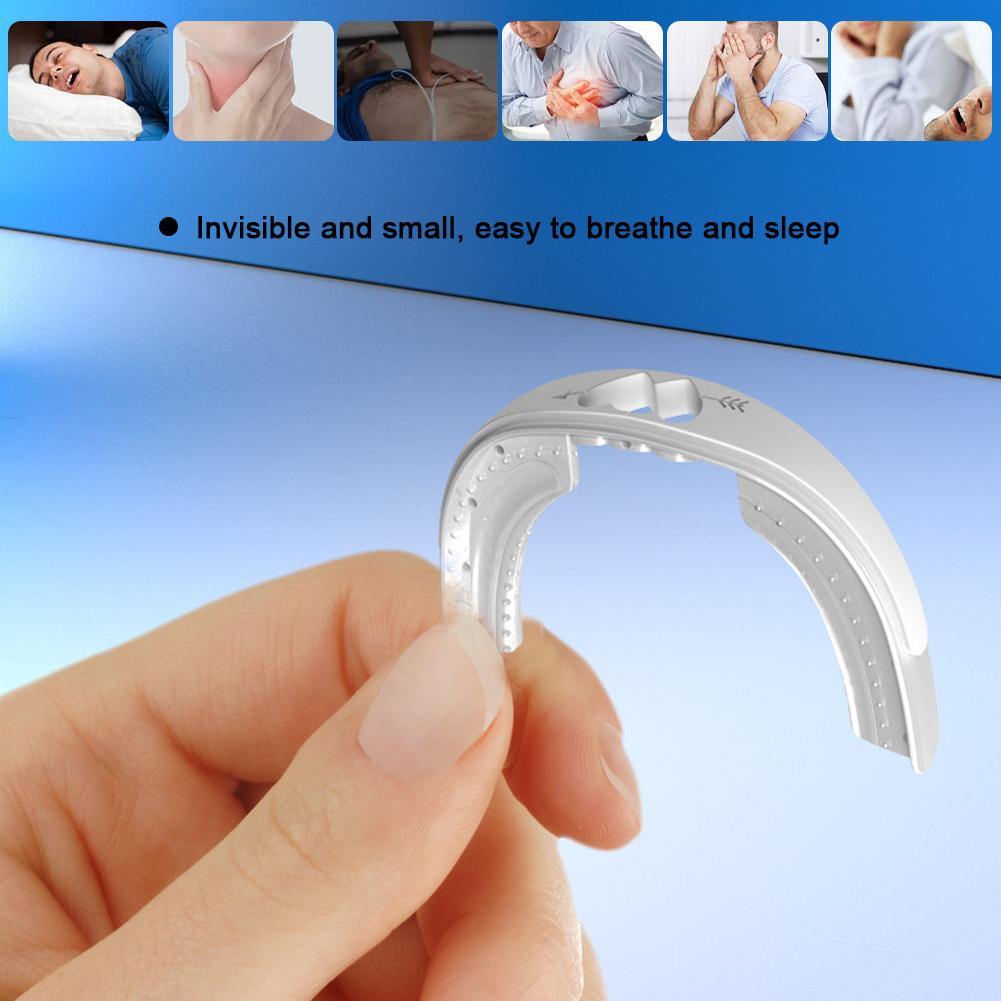 Anti Snoring Braces Physical Prevention of Grinding Teeth Orthodontic Braces for Sleep Snoring Cessation Device Silicone Anti Snoring Device