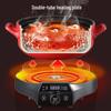 Triangle Dragon Electric Ceramic Hot Pot