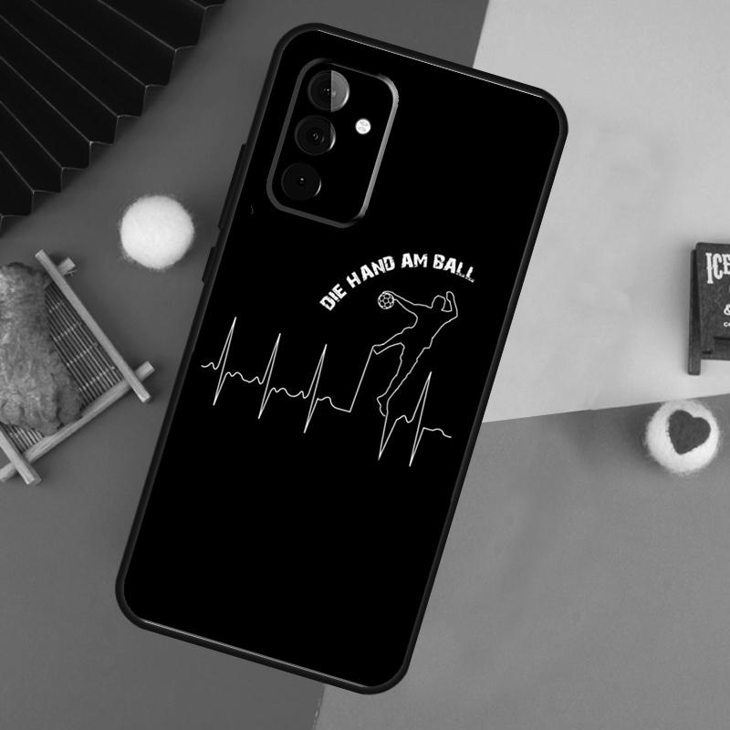 Stylish Playing Handball Cover For Samsung Galaxy A15 A25 A35 A55 A52 A32 A12 A14 A34 A54 A51 A71 A53 A33 A13 Case