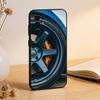 Car Wheel Bone Phone Case For Samsung S25,S24,S21,S22,S23,S30,Ultra,S20,Plus,Fe,Lite,Note,10,Black Cover