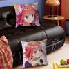 Ni-no Anime N-NakanoS Kissenbezug Abnehmbar Waschbar Kissenbezug – Ganzjährig Weiches Leinen