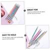 LINMANDA 5-Piece Nail Art Pen Set Double-Ended Nail Art Dotting Pen Liner Brush Nail Art Dotting and Drawing Tool Set