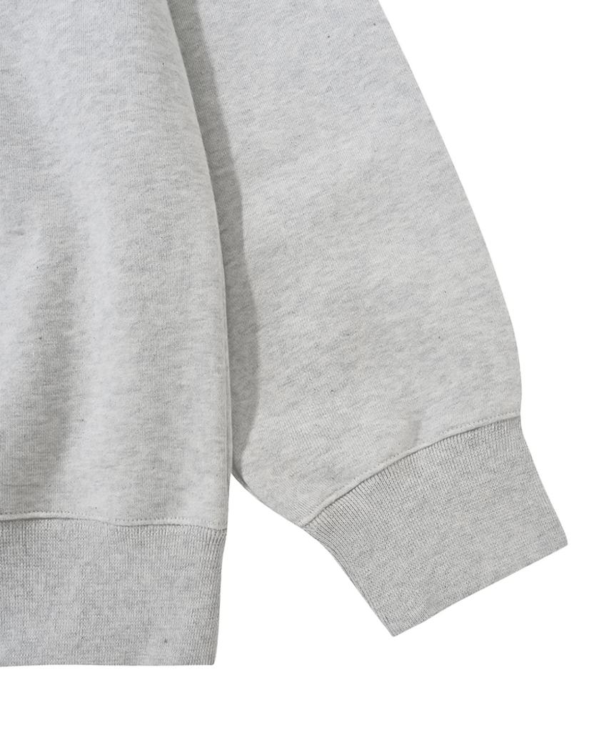 Openyard(Oy) Opyd Logo Hoodie Zip Up-Grey