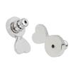 1 Paire de Supports de Boucles d'Oreilles pour Oreilles Tombantes Rehausseurs de Boucles d'Oreilles Plaqué Or Texture Cuivre Adapté aux Boucles d'Oreilles Lourdes Ajustement Sécurisé