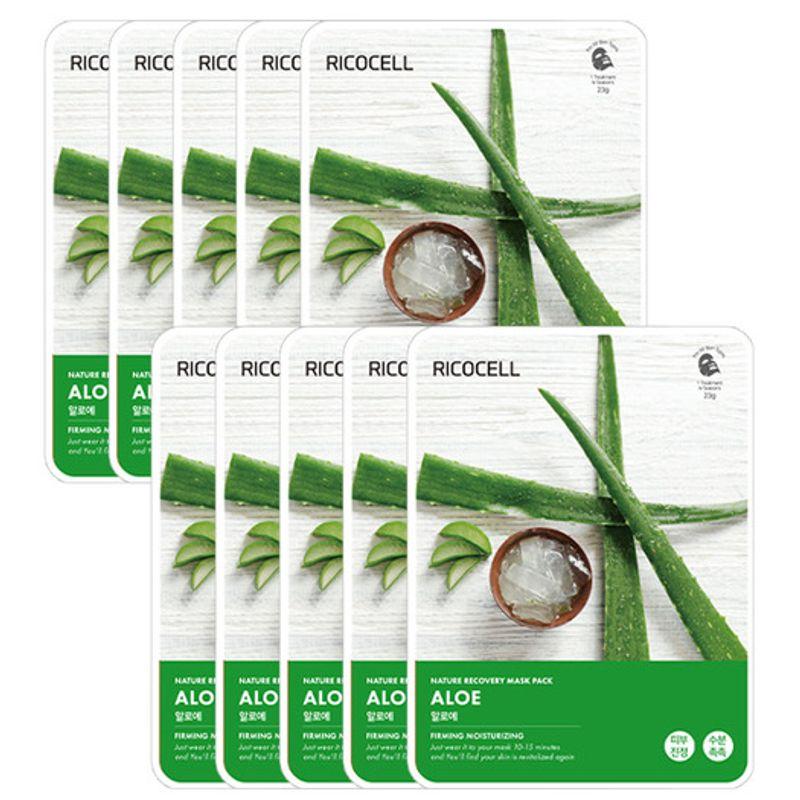 

Nature Coverage Moisture Gentle Mask Pack Aloe 23g x 10 sheets