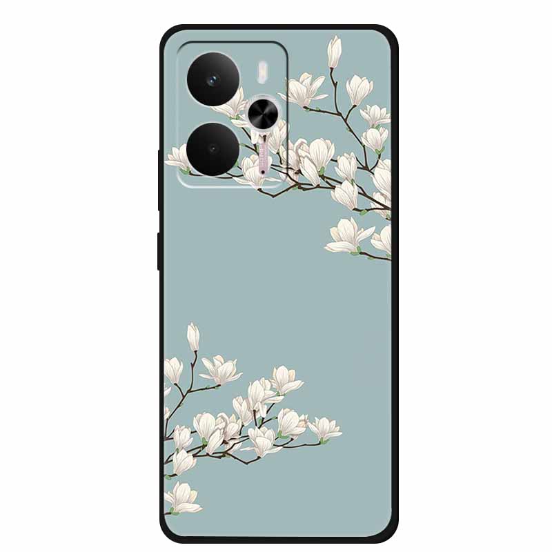 For Realme 14 Case Realme14 5G RMX5070 Phone Shell Soft Silicone Back Cover For Realme 14 Global Black TPU Funda Cute Capa Coque