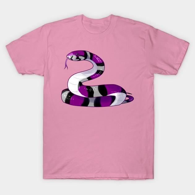 Dámské tričko Asexuální had Harajuku potisk Kawaii tričko Letní krátký rukáv Dámské tričko Top