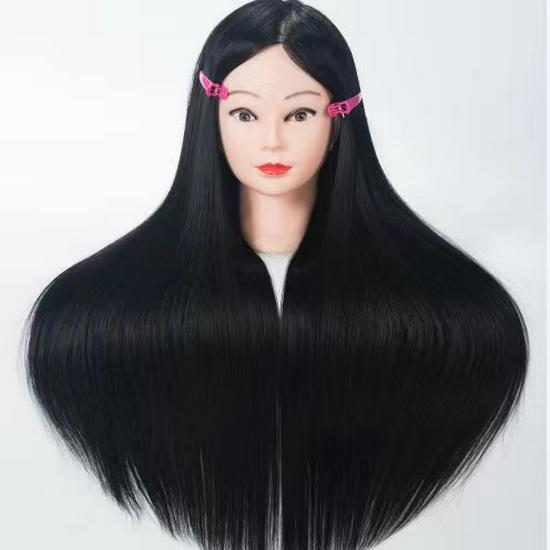Wig Mannequin Head for Braiding, Styling, and Makeup Practice