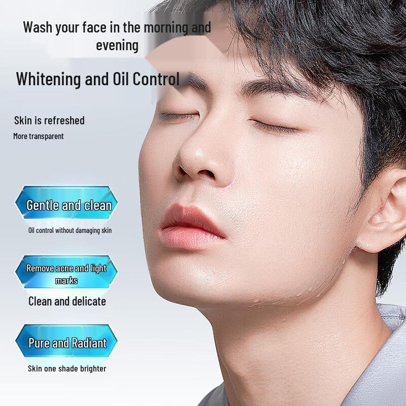 LEFT CODE Men's Gentle Cleansing Facial Wash