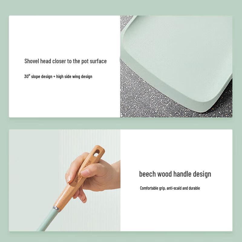 KOBACH Food-Grade Silicone Spatula Set