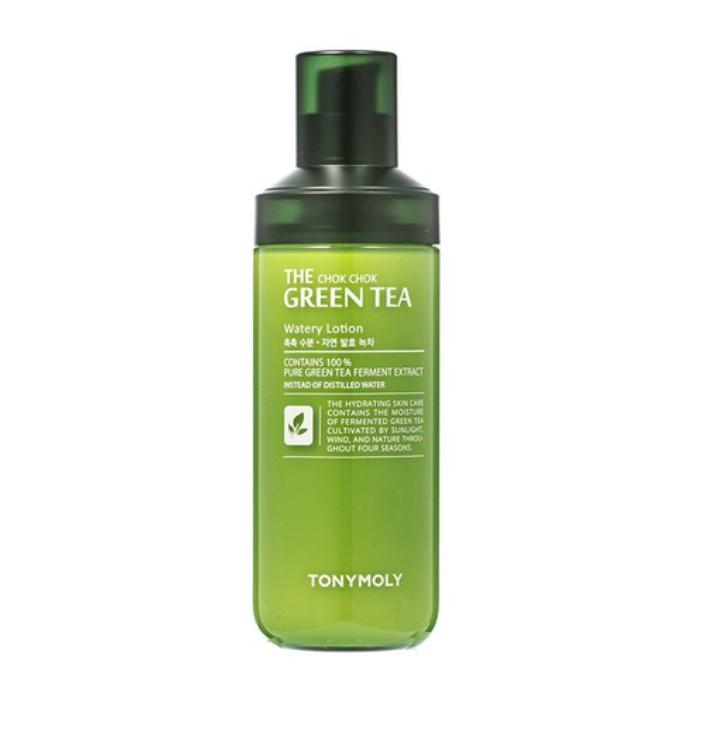 TONYMOLY The Chok Chok Green Tea Moisture 2-Piece Set | Hydrating Toner & Lotion