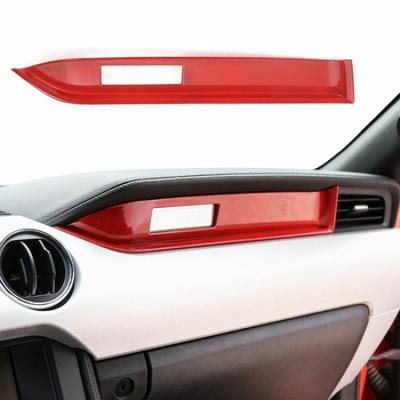 Rote Beifahrer-Armaturenbrett-Zierleiste Decor Cover für Ford Mustang 2015-20