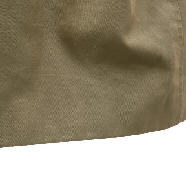 Aquascutum Stainless Collar Coat Khaki Men's Used