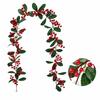 Artificial Christmas Red, Decorative Garland for Holiday Home Decor