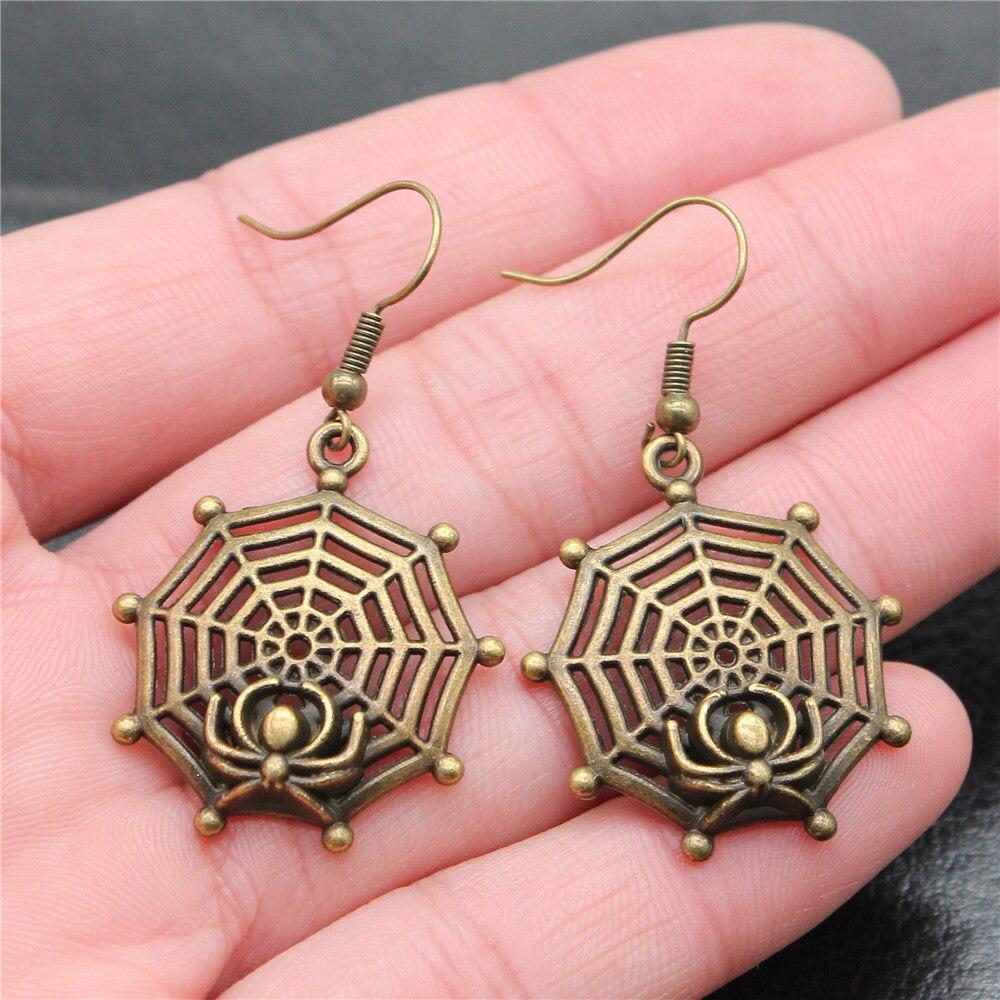 Серьги «Летучая мышь-паук», принадлежности для изготовления ювелирных изделий, новые модные украшения ручной работы