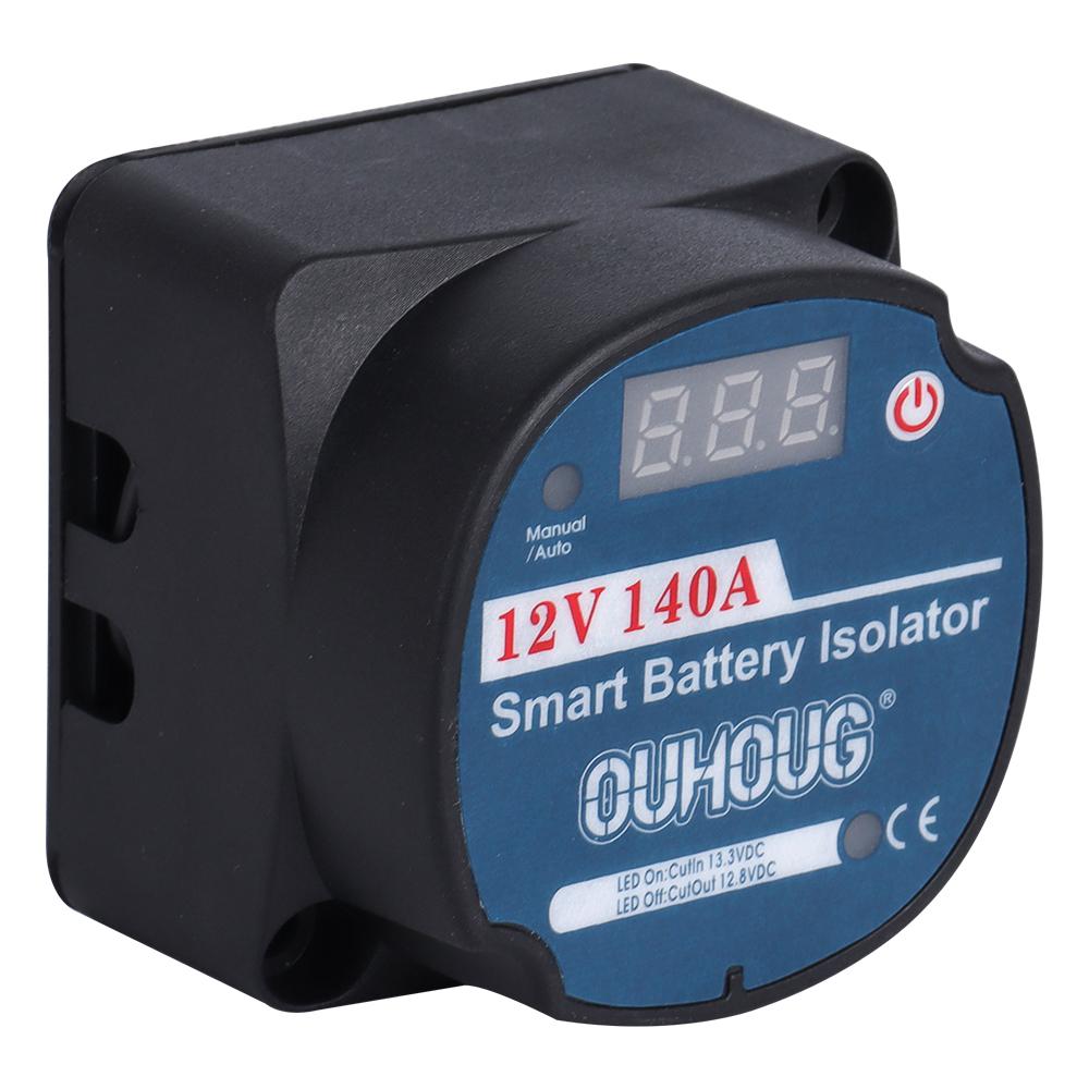 Updated Digital Led Voltage Sensitive Relay 12v 140a  Split Charge Vsr Campers Van