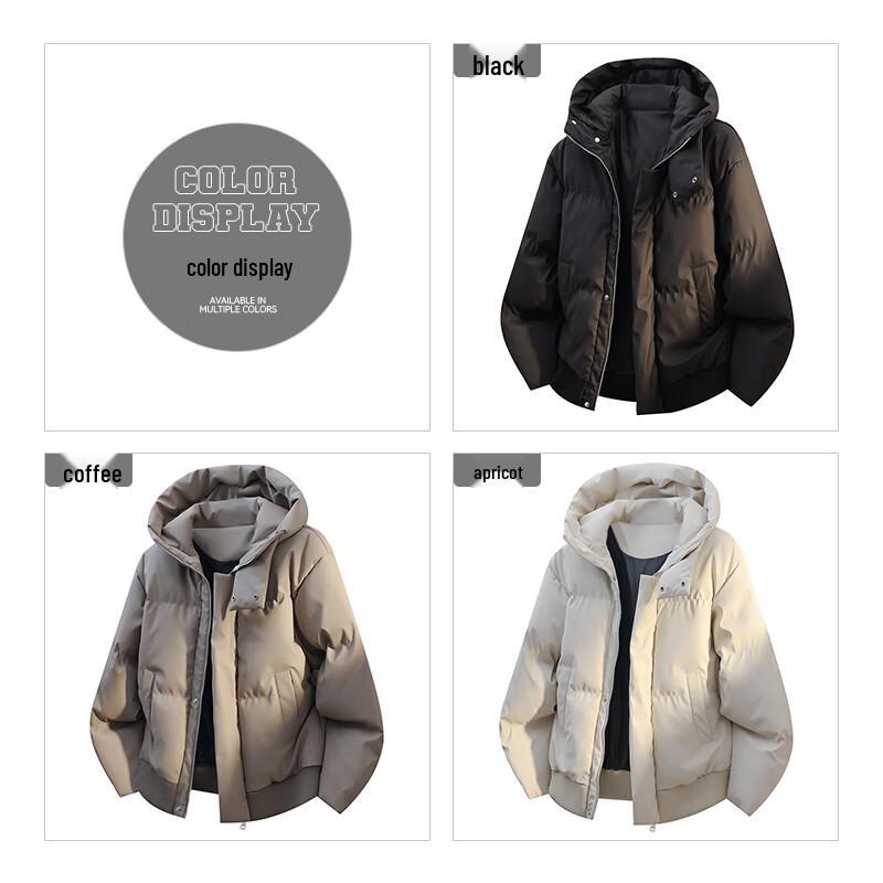 EASTERN CAMEL Unisex Winter Hooded Puffer Jacket