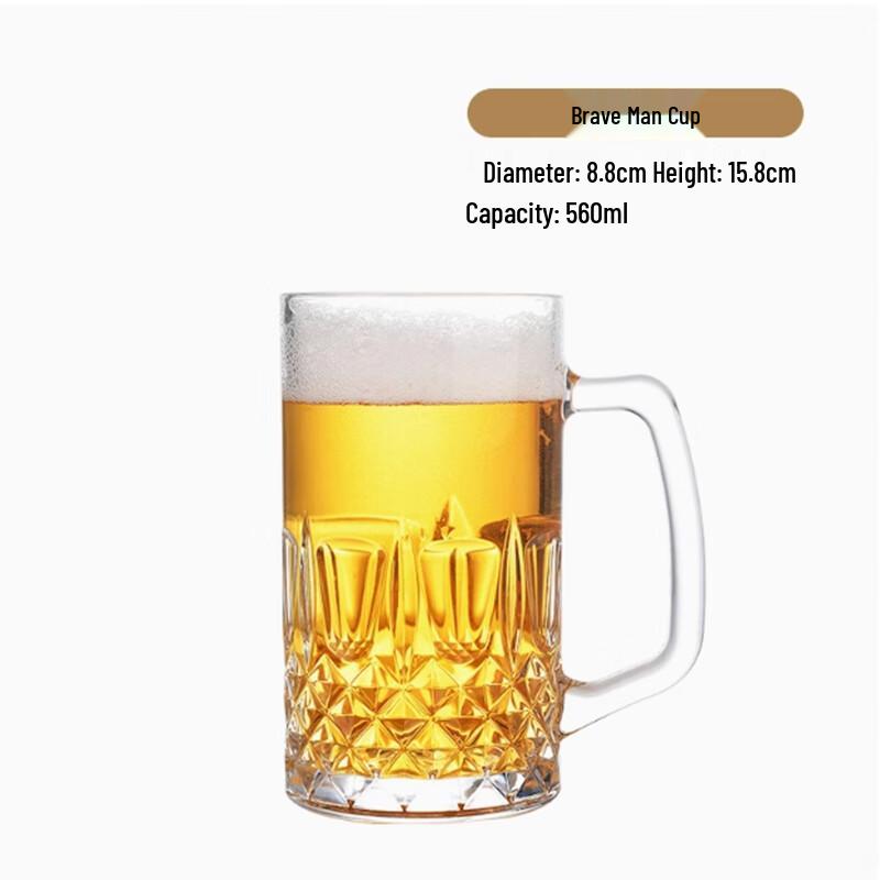 Langxi Large Capacity Craft Beer Mugs